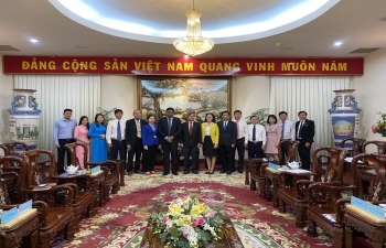 Meeting of Consul General with Mr. Cao Tien Dung, Chairman of the People's Committee of Dong Nai province on January 14, 2021